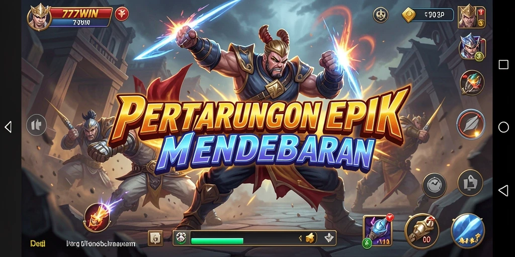 Tampilan gameplay Fighting yang memikat dari 777WIN.