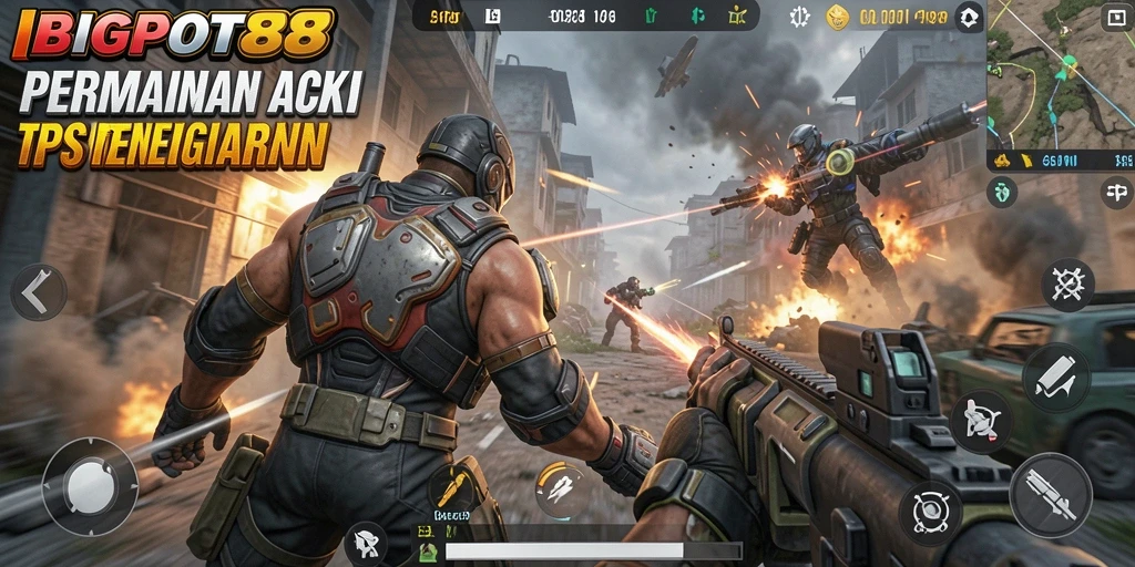 Tampilan menarik dari gameplay BIGPOT88 yang penuh aksi.