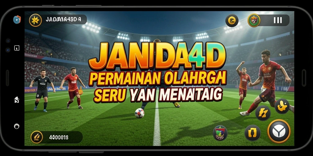 Gameplay JANDA4D yang penuh aksi dalam olahraga yang seru.