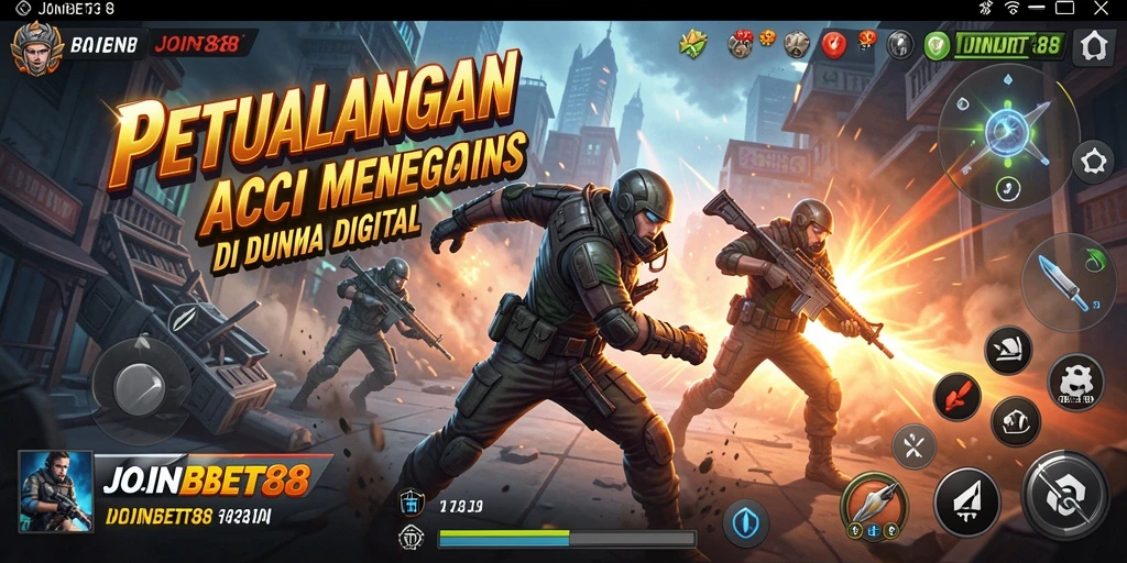 Gameplay intens JOINBET88 dengan aksi menegangkan dan grafis berkualitas tinggi.