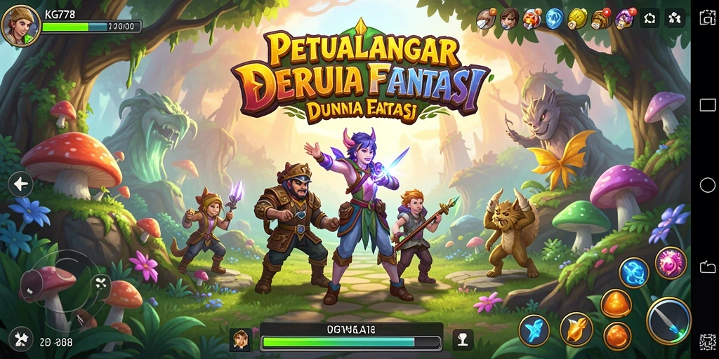 Tampilan gameplay KG778 yang menakjubkan di dunia petualangan.