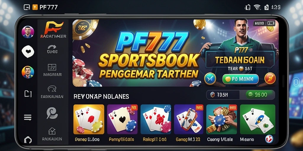 Tampilan menarik dari gameplay Sportsbook PF777 yang mendebarkan.