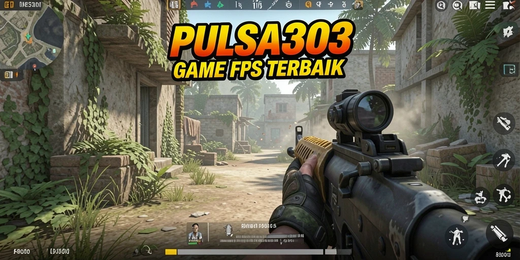 Screenshot PULSA303 menampilkan aksi tembak-menembak yang mendebarkan.