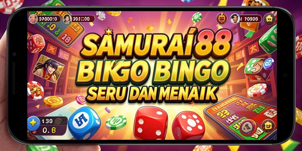 Tampilan gameplay Bingo yang menegangkan di SAMURAI88.