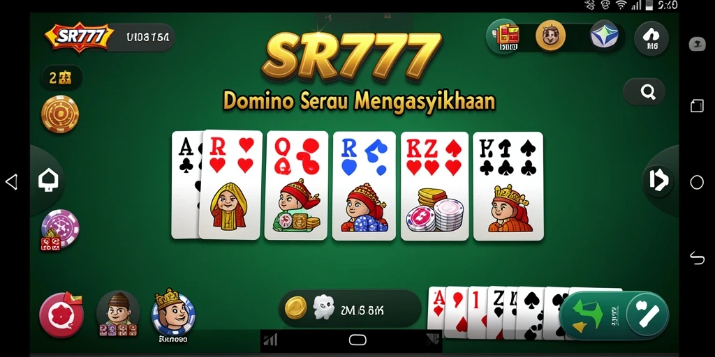 Screenshot gameplay Domino yang penuh aksi dan seru.