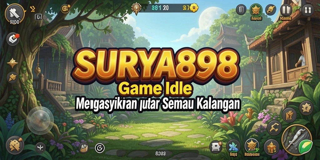 Tampilan gameplay yang menarik dan interaktif dari SURYA898.