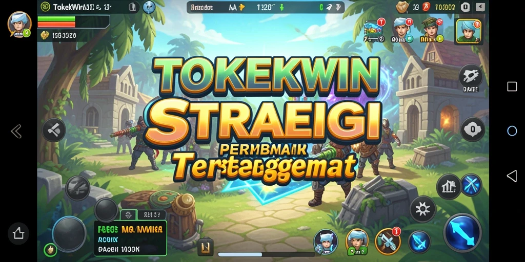 Tampilan strategis yang memukau dalam TOKEKWIN, menampilkan pertempuran mendebarkan.